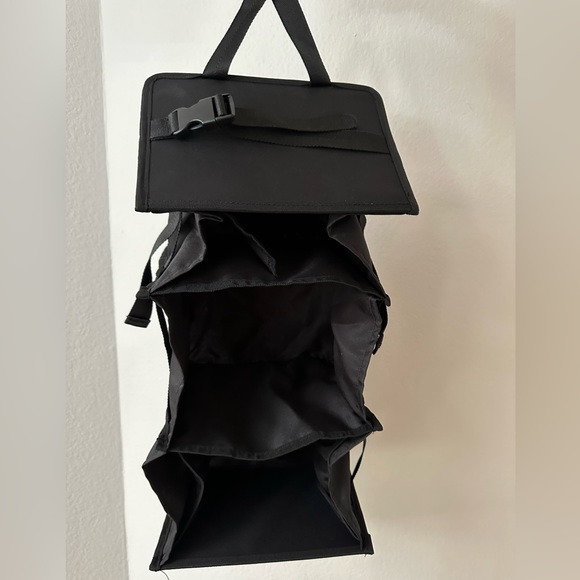BEIS The Hanging Backpack in Black - Picture 4 of 5